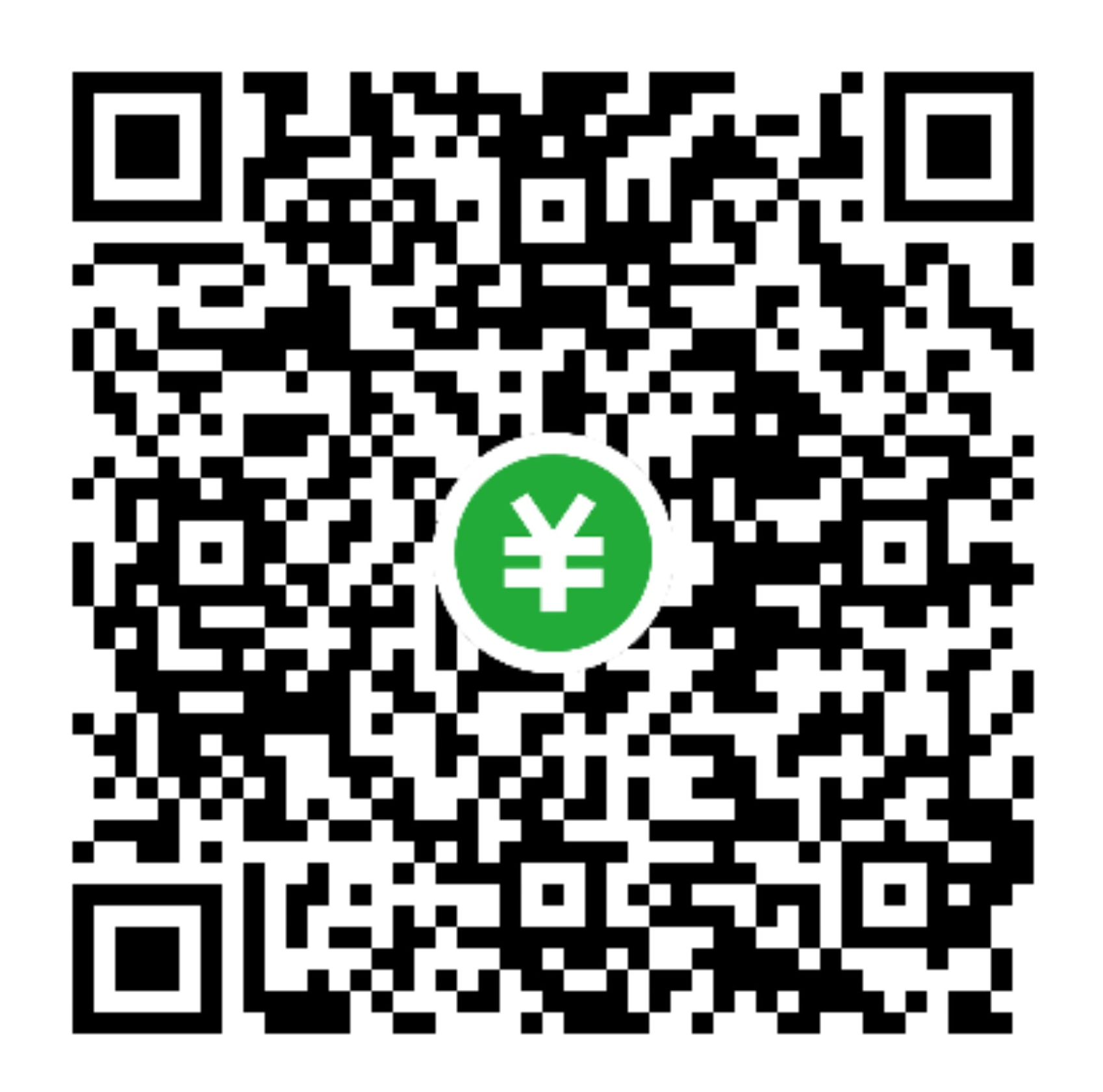 花间美学微信支付二维码